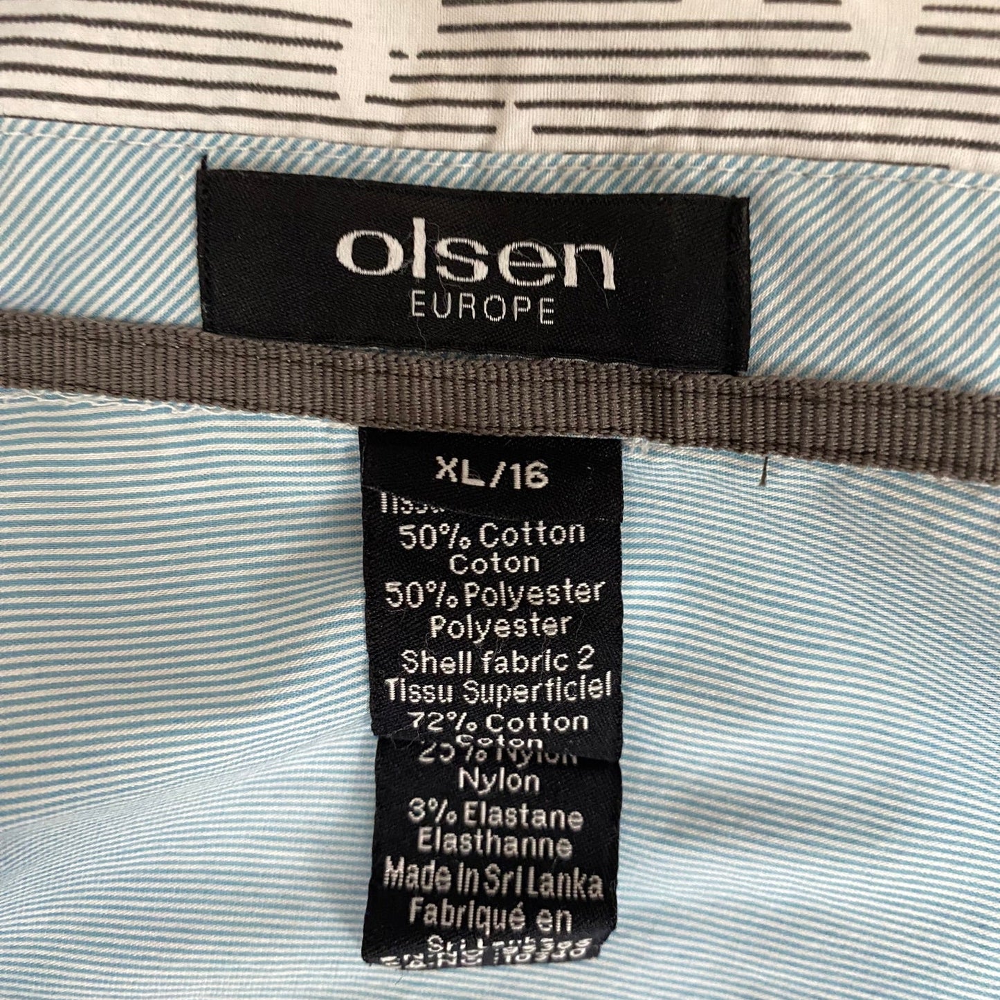 Olsen Europe shirt with a collar (XL/16)