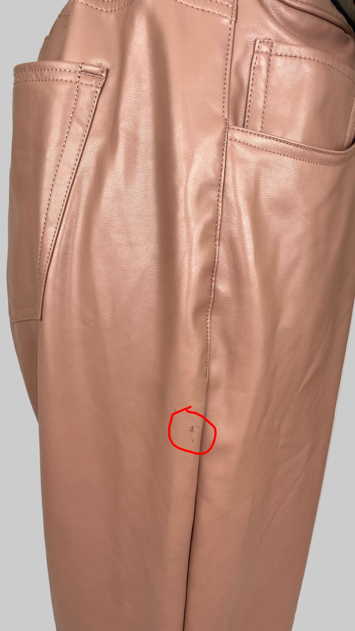 Abercrombie & Fitch Curvy Love faux leather pants (35/US20)