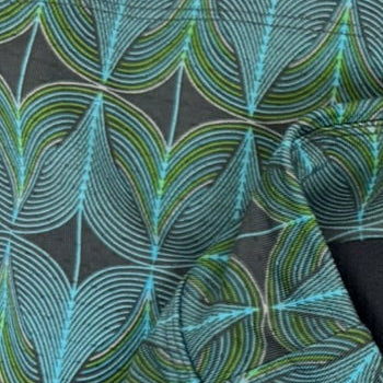 L.L. Bean Vista Camp Skort - Abstract Green - Misses Size XL