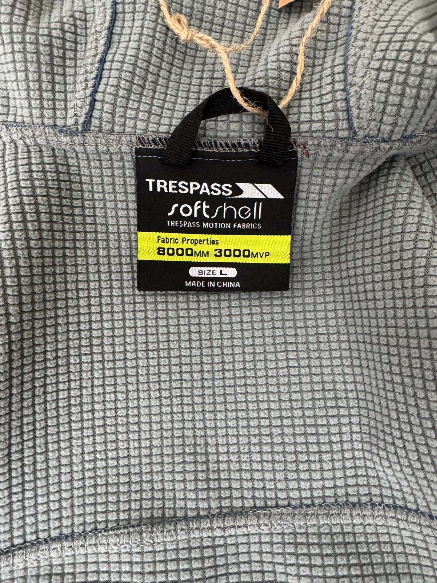 Trespass Blue Softshell Jacket - Size L