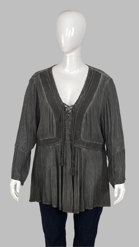 Torrid baby doll top (2X)