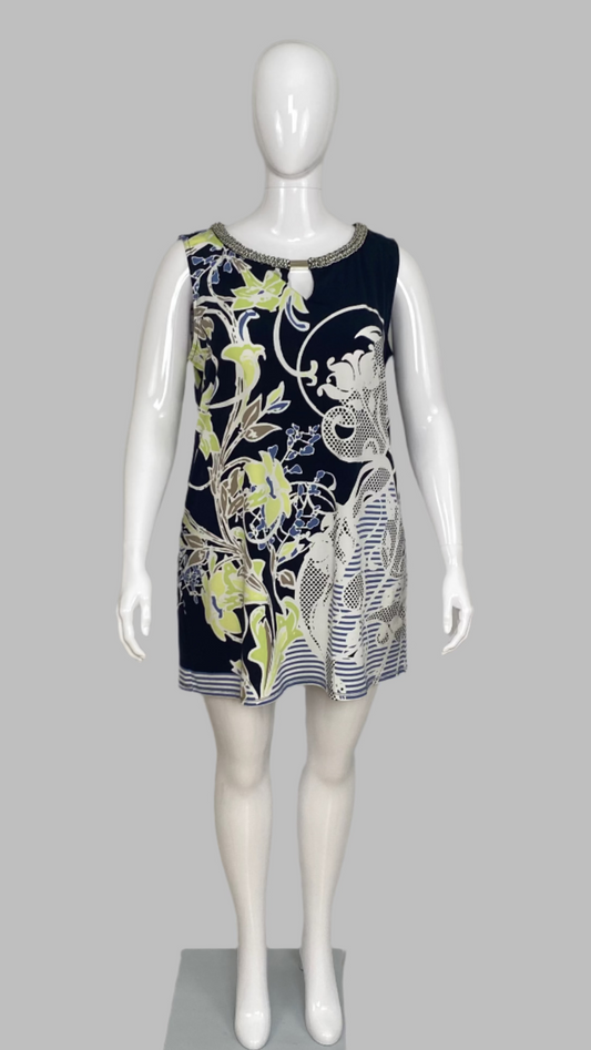 Alfani sleeveless dress with beads (XL)