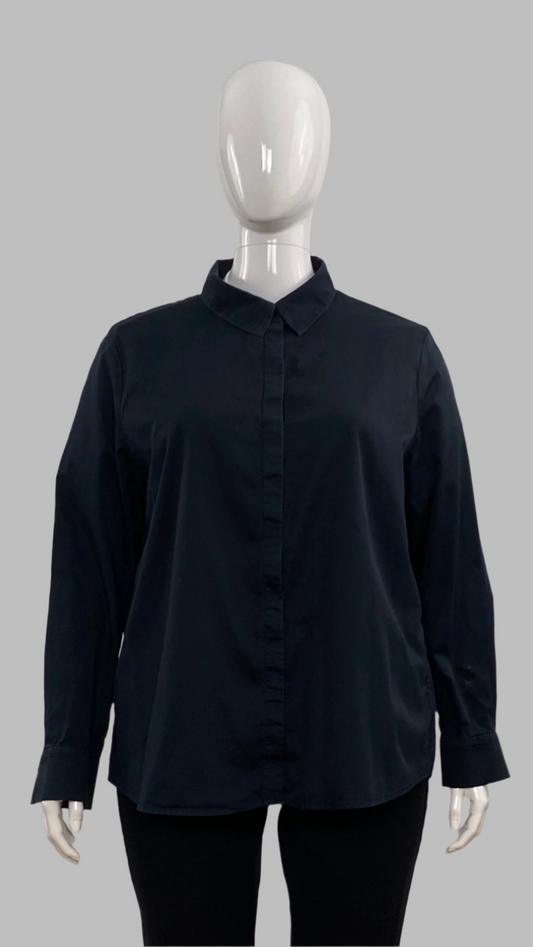 Contemporaine cotton shirt with collar (XXL)