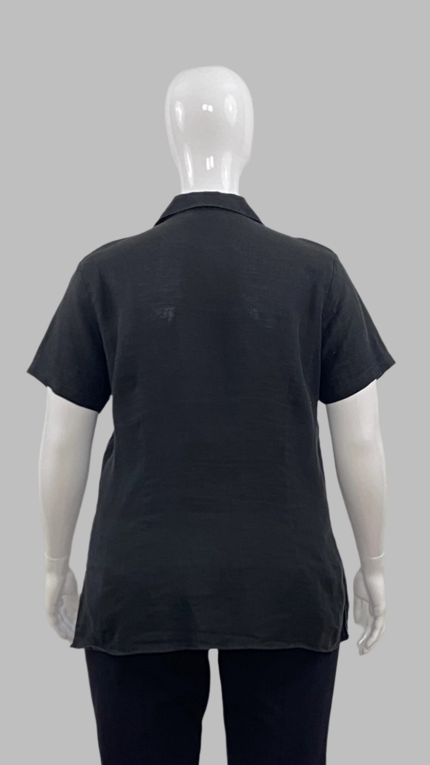 Talbots linen shirt with a collar (XL)