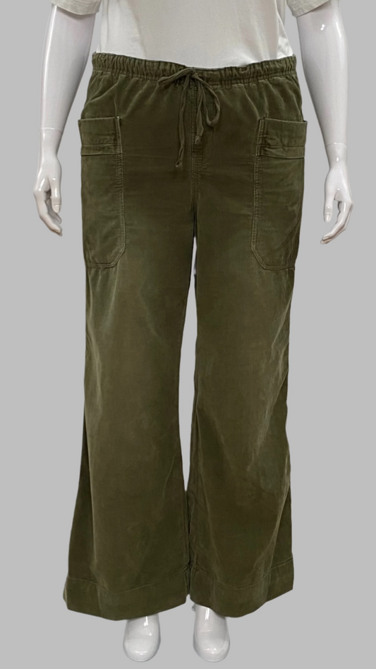 Kimchi Blue Wide Leg Corduroy Pants (L)