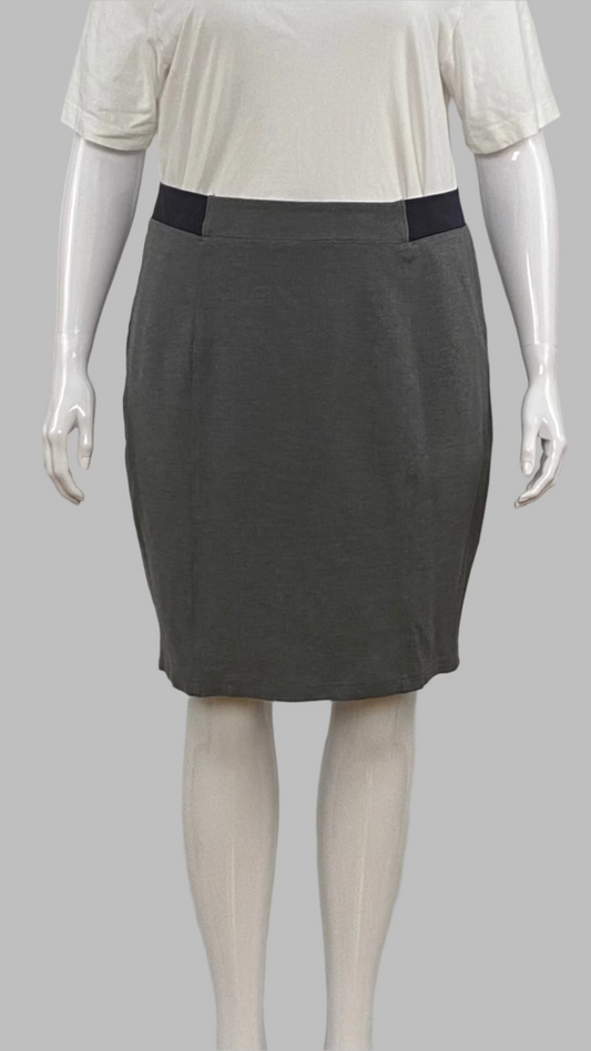 Blue Sky grey skirt (XL)