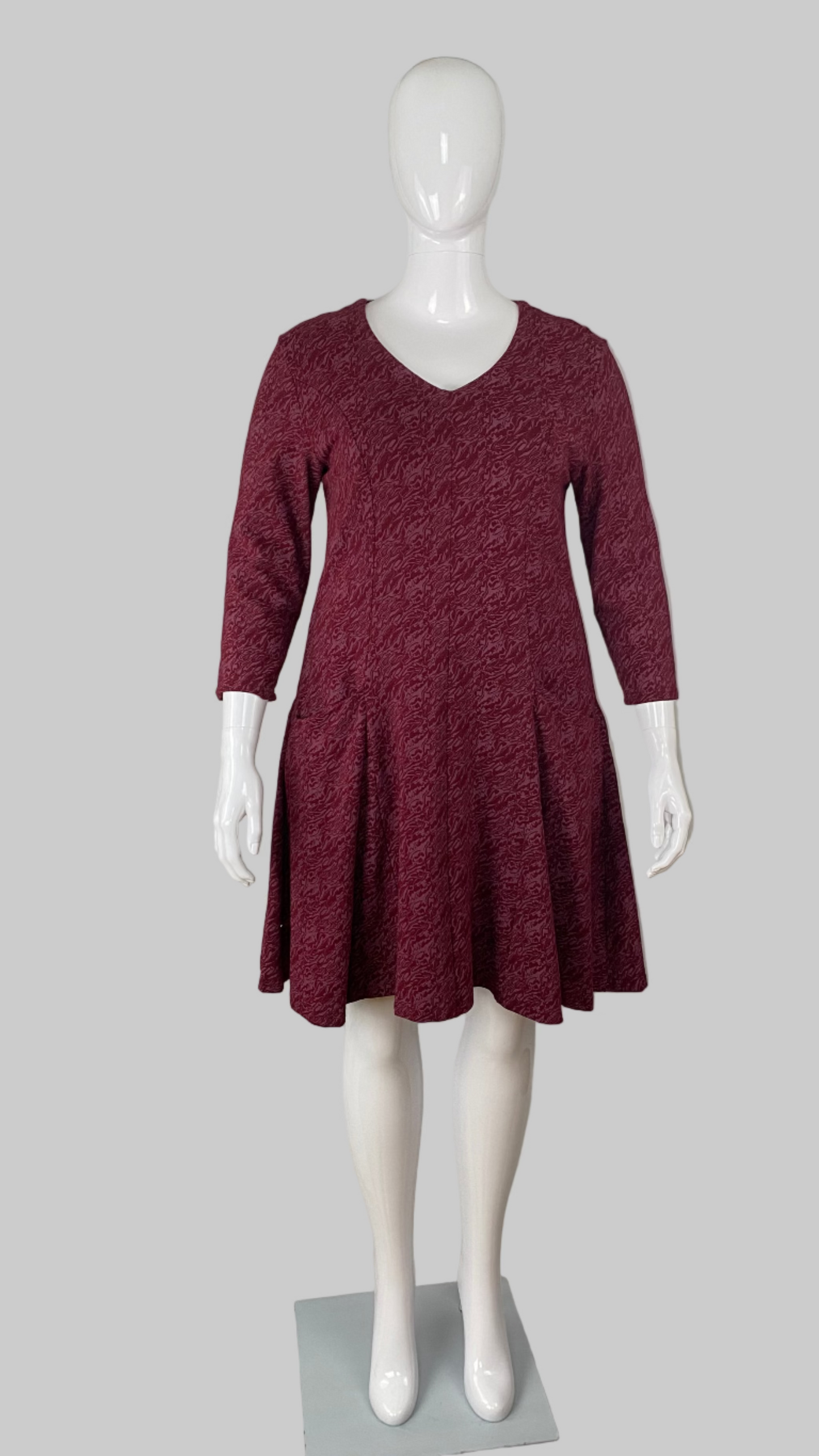 Blue Sky dress with pockets (L)