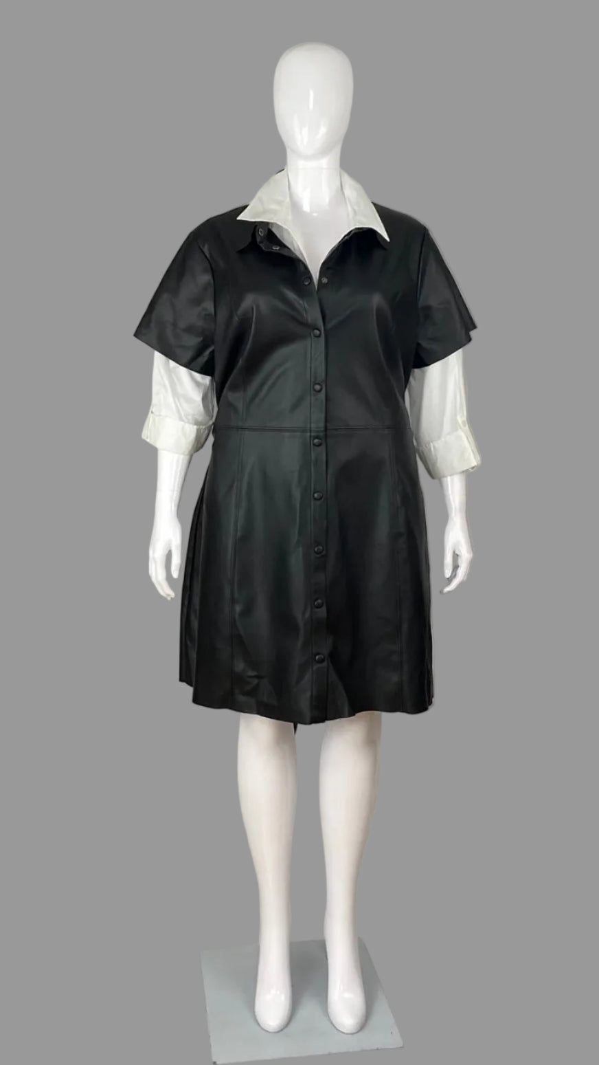 Love & Legend faux leather dress (24)