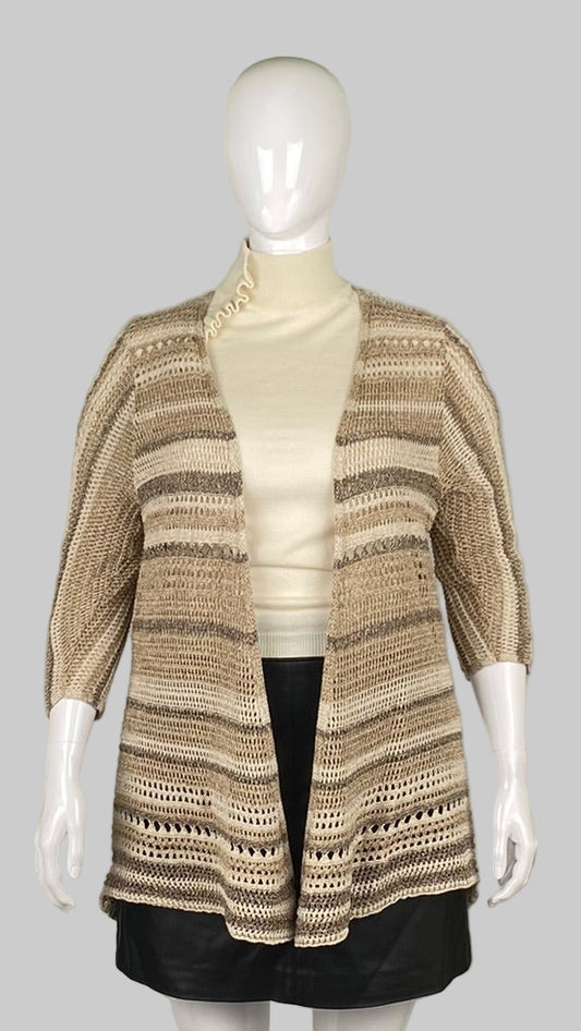 Style & Co. open knit cardigan