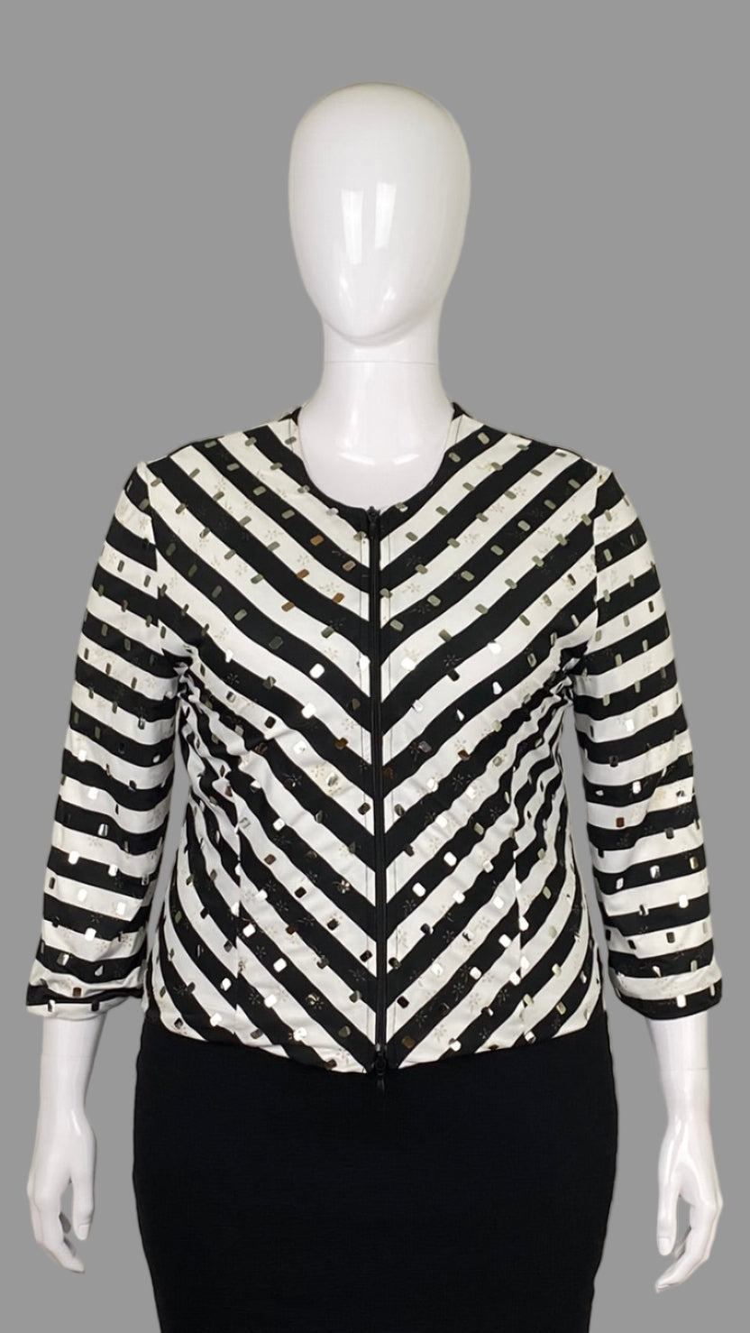 Joseph Ribkoff sequin jacket