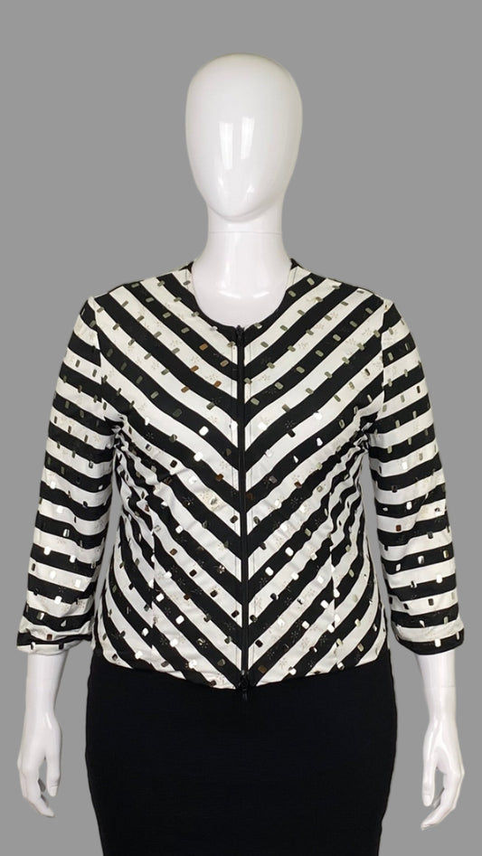 Joseph Ribkoff sequin jacket