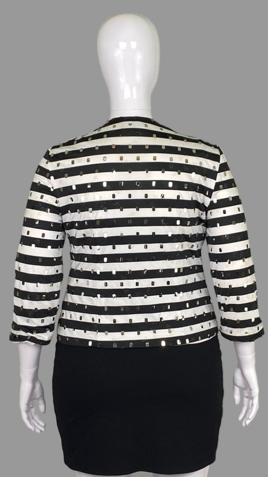 Joseph Ribkoff sequin jacket