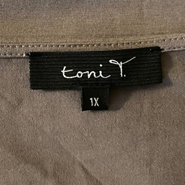 Toni T tunic top (1X)