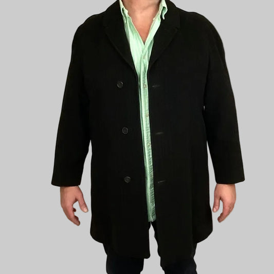 Alexandre Men's wool and cashmere coat (42)