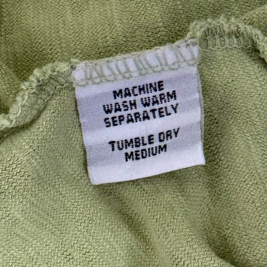 cut loose Green Short Sleeve Tunic - Size L