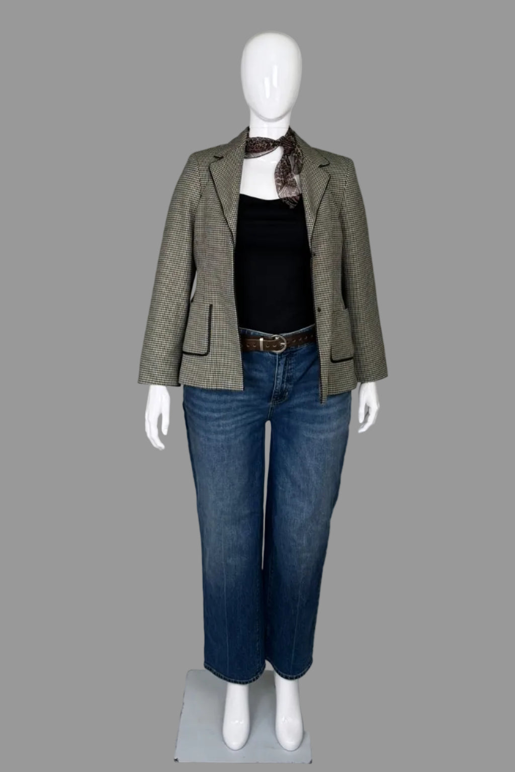 Talbots Blue High Rise Relaxed Petite Jeans - Midsize 16P