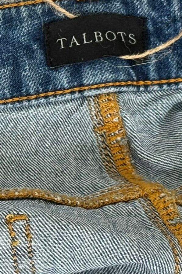Talbots Blue High Rise Relaxed Petite Jeans - Midsize 16P
