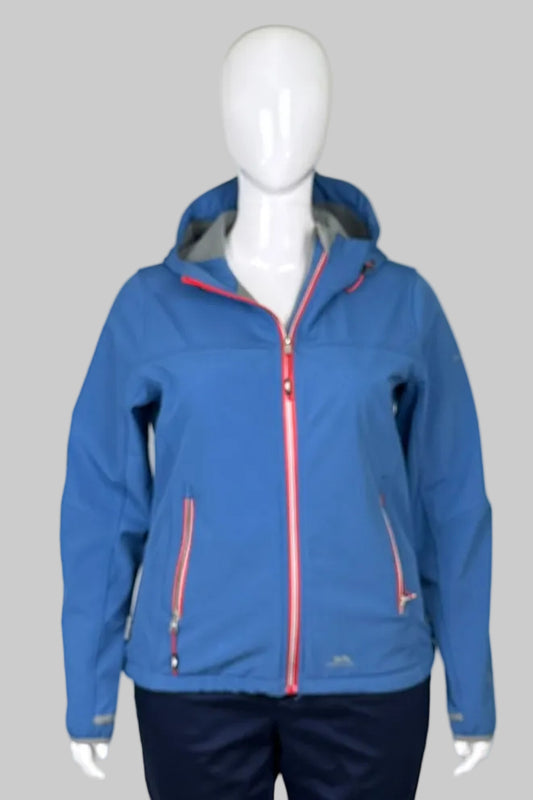 Trespass Blue Softshell Jacket - Size L