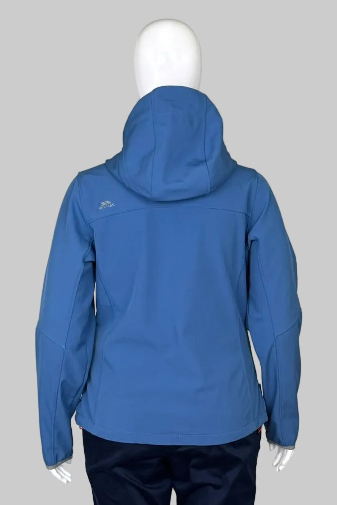 Trespass Softshell Blue Windproof Jacket - Size L
