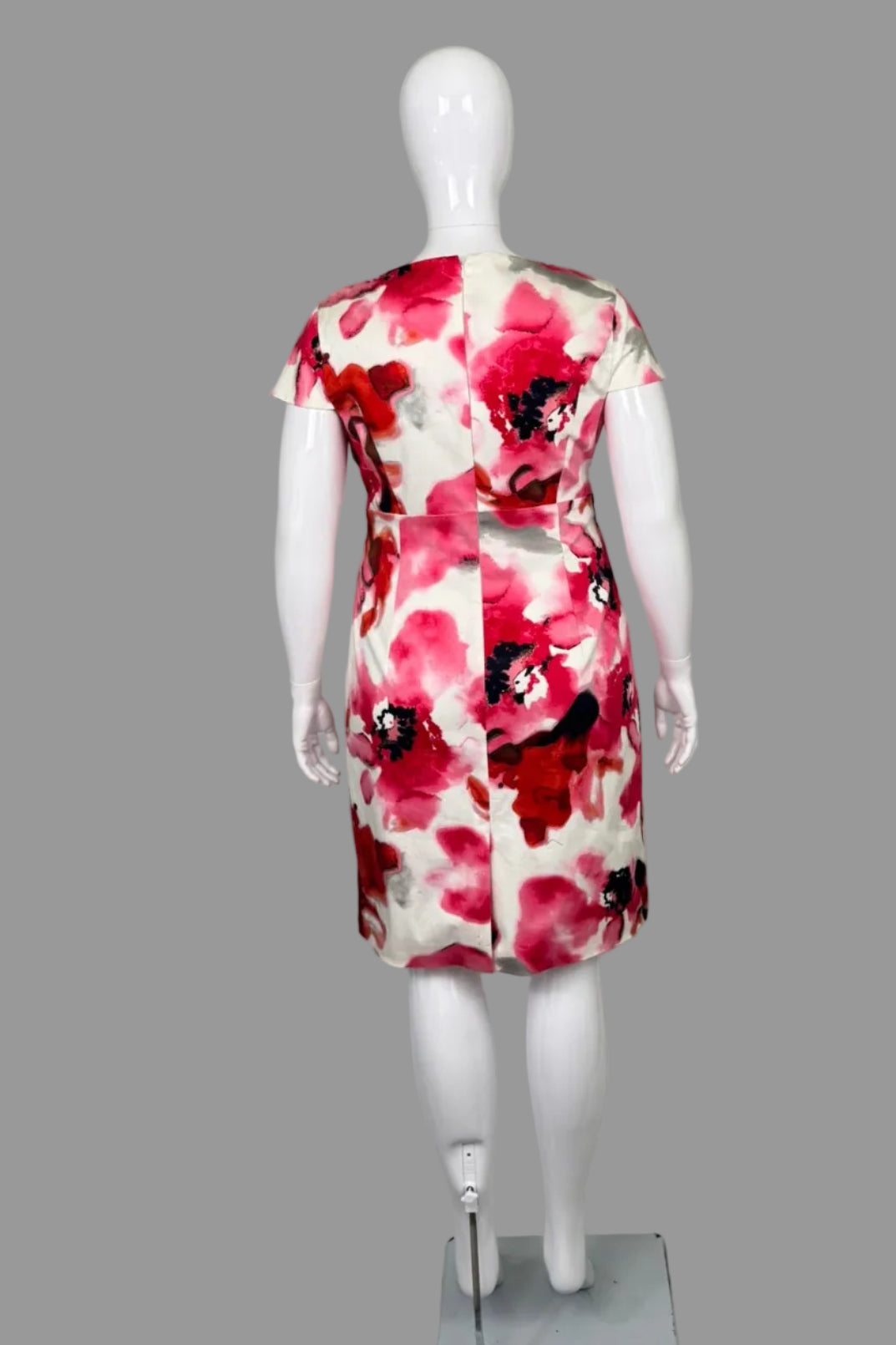 Jones New York "Pink Bloom" Floral Dress - Size 14