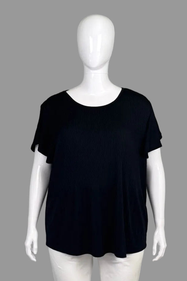 Philosophy Republic Black Loose Fit Top - Size XXL
