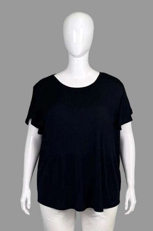Philosophy Republic Black Loose Fit Top - Size XXL