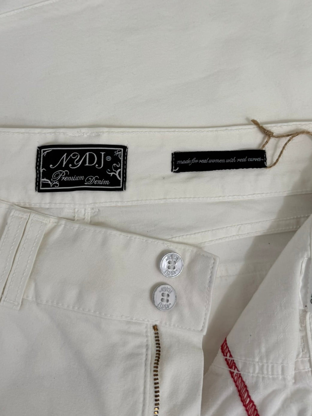 NYDJ Bootcut White Jeans - Size 14