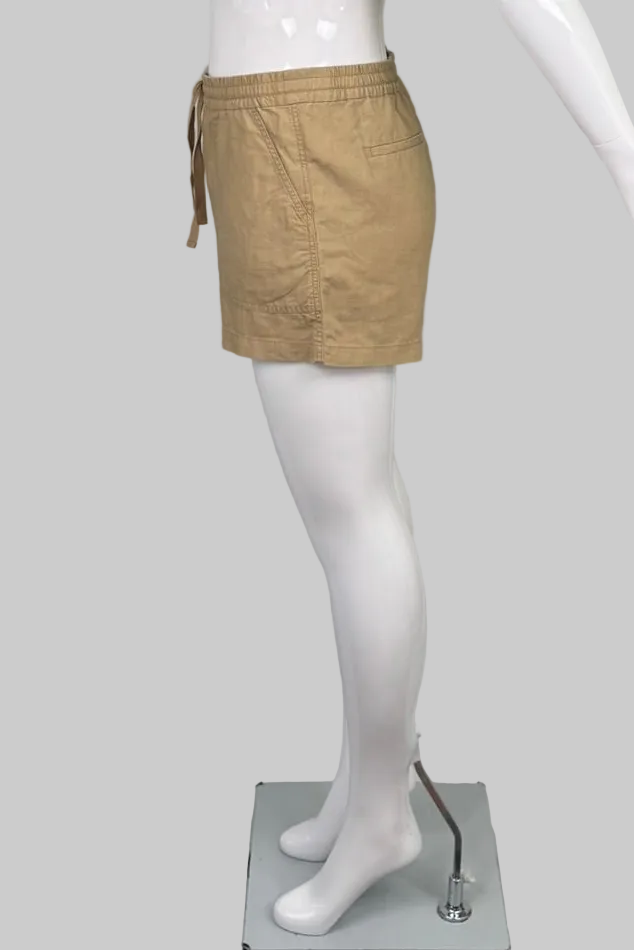 J.Crew Tan Linen Blend Shorts - Size L