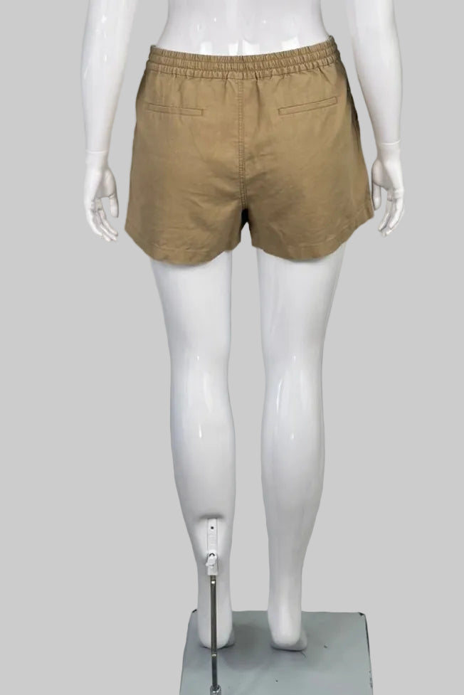 J.Crew Tan Linen Blend Shorts - Size L