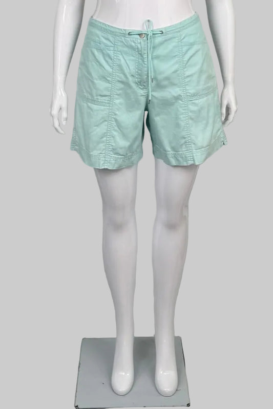 Jones New York 100% Cotton Blue Shorts - Size 14