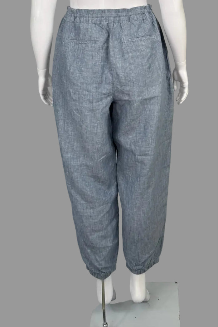 Athleta Blue Retreat Linen Jogger - Size 22