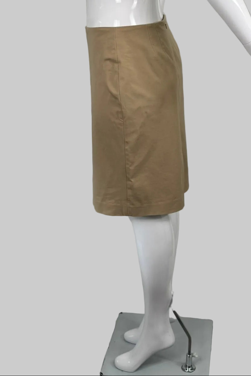 Talbots Petite Beige Tailored Pencil Skirt - Size 16P
