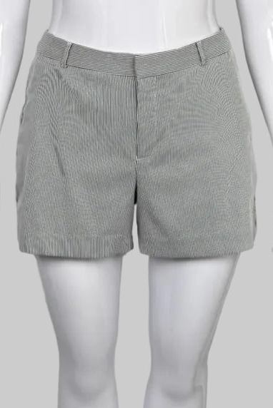Banana Republic Tailored Pinstripe Shorts - Size 14