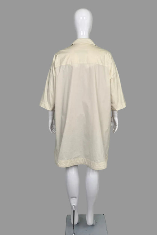 Ayrtight Boutique Cream Topper Coat - Size 2X