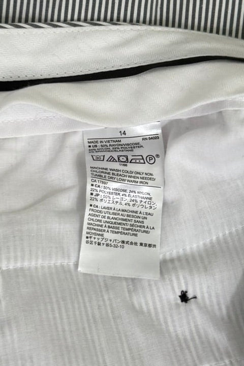 Banana Republic Tailored Pinstripe Shorts - Size 14