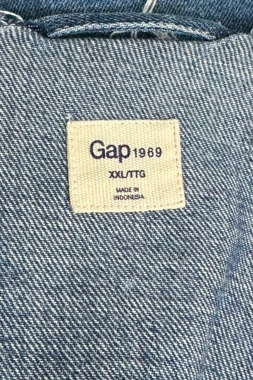 GAP Peplum Denim Jacket - Size XXL