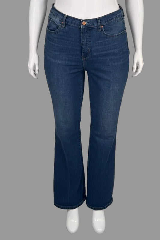 Nicole Miller High Rise Bootcut Stretch Jeans - Size 16