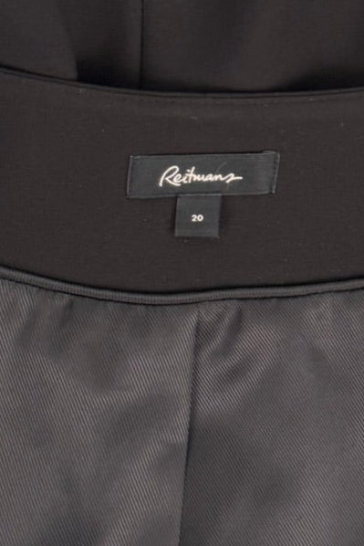 Reitmans Black Open Front Tie Cuff Blazer - Size 20
