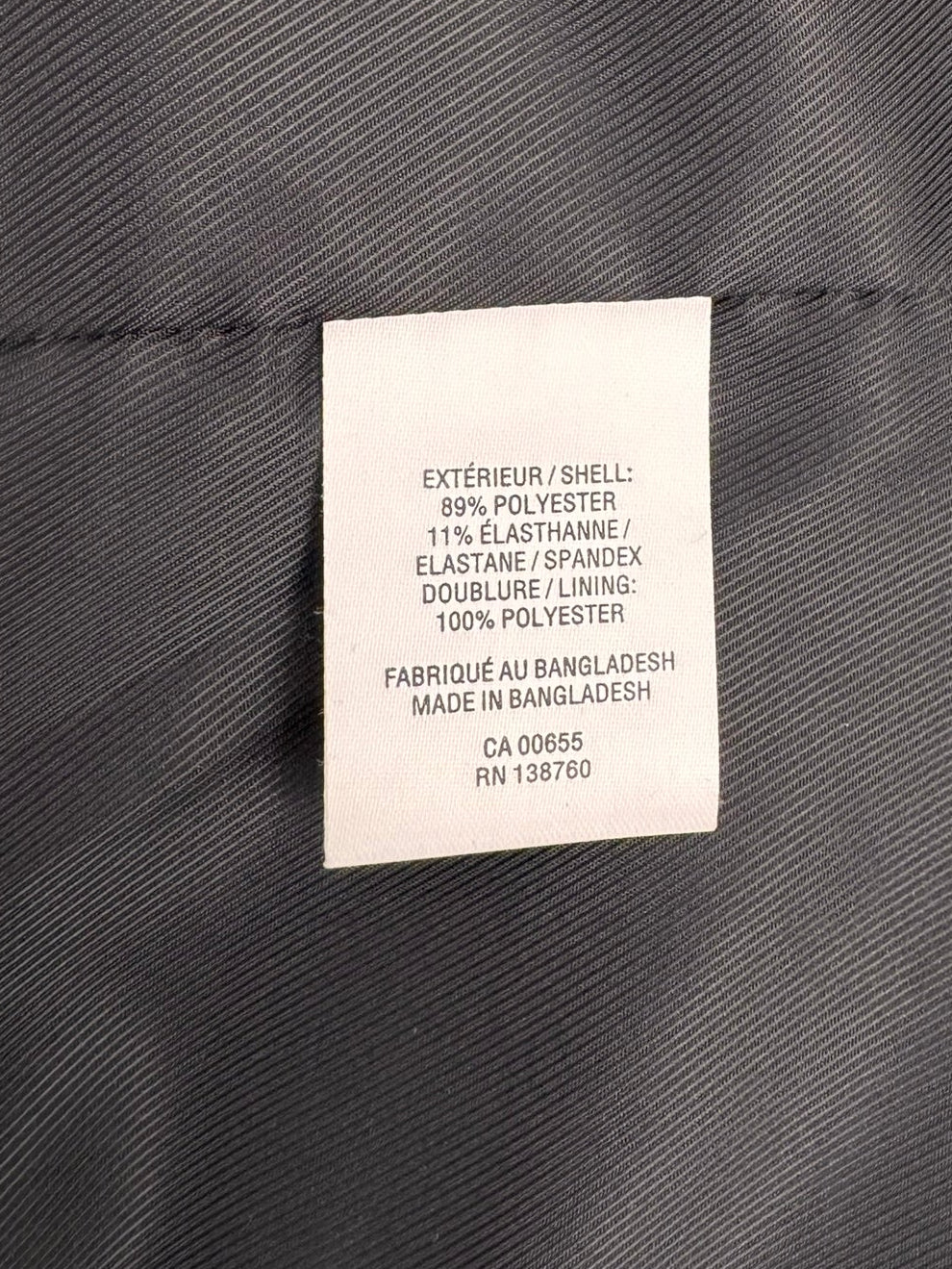 Reitmans Black Open Front Tie Cuff Blazer - Size 20