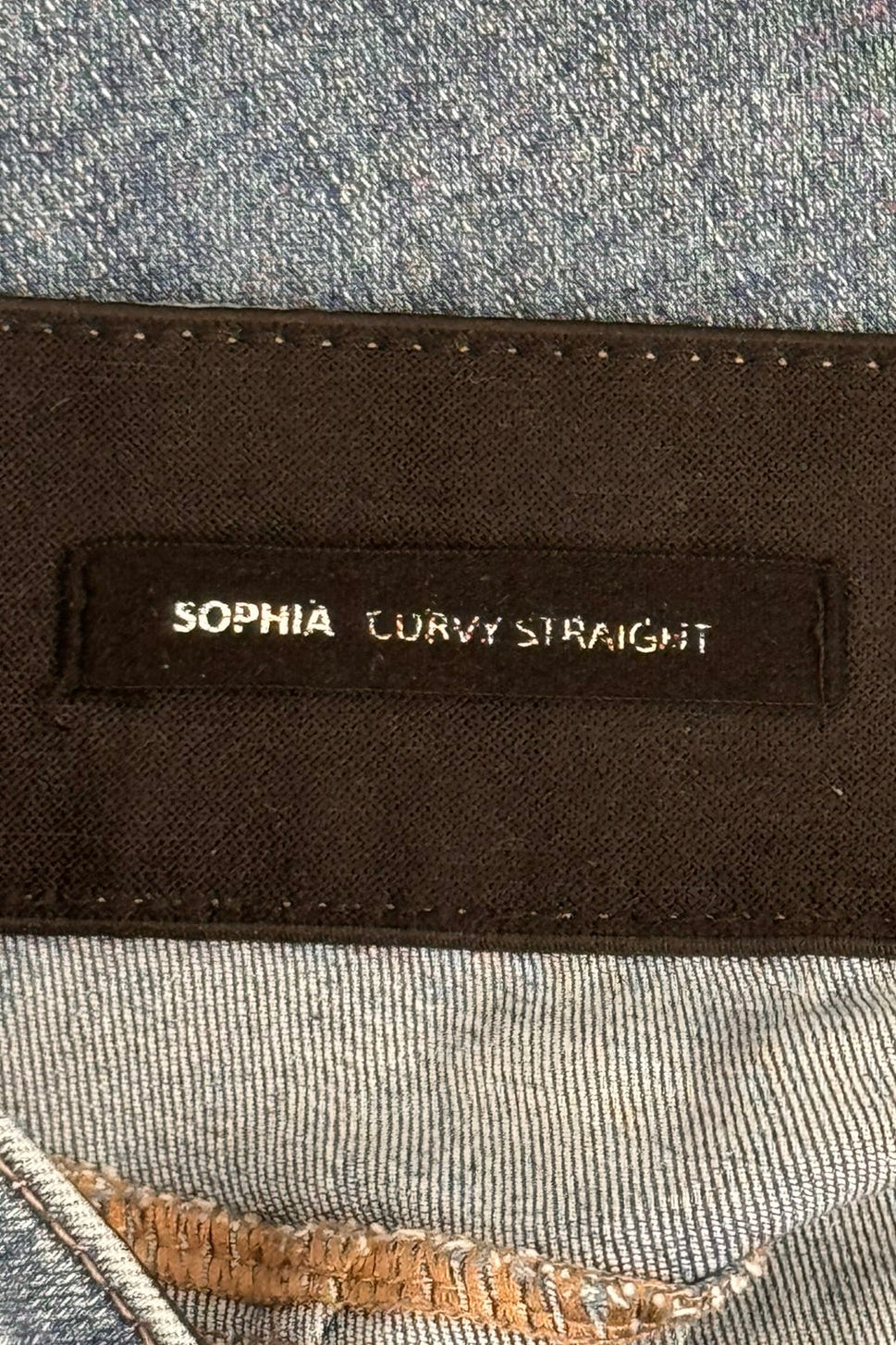 Tribal Jeans Sophia Curvy Straight Leg Jeans - Size 16
